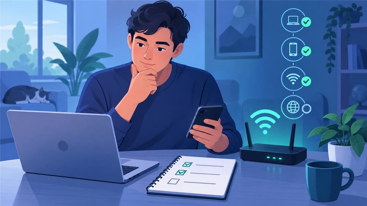 用户按顺序复现客户端连接问题并记录每一步结果
